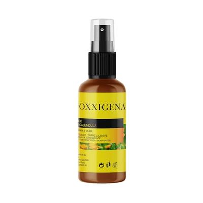 Oxxigena - Huile (Oléolat) de Calendula - Spray 100 ml - Indiquée pour les cicatrices, les fissures, les gerçures, Nourrissante et apaisante pour les peaux sensibles - Végétalienne, sans OGM