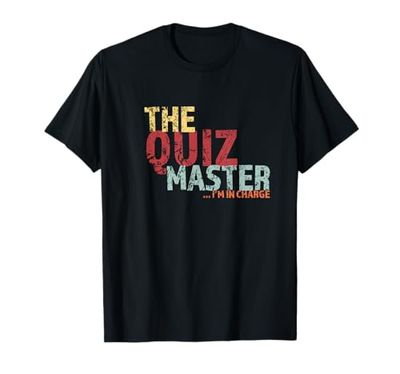 Quiz Master Pub Quiz Divertido Camiseta
