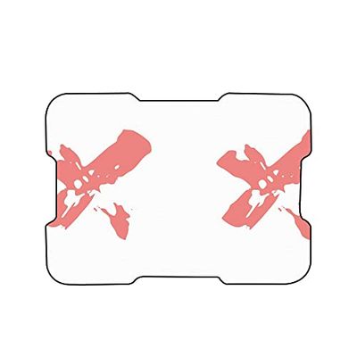 Bonamaison, Tappetino per mouse con stampa digitale, fondo antiscivolo, per ufficio e casa, dimensioni: 22 x 18 cm
