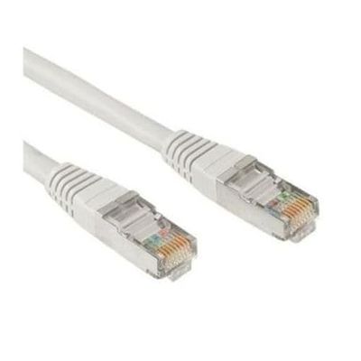 Netwerkkabel RJ45, Cat.6, UTP, AWG24, 0,5 m, wit