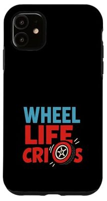 Unicycle Rider One Wheel Circus Balance Extreme Sport Humor Case for iPhone 11