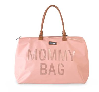 CHILDHOME, Mommy Bag, Langeväska, moderskap, resväska, stor behållare, liggmatta, justerbar axelrem, isolerad ficka, passage för resväska