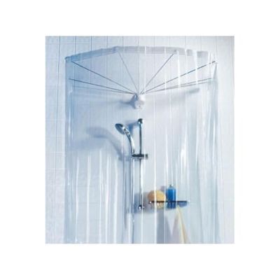 Spirella Tende da Doccia PEVA OMBRELLA 200x170 cm Trasparente