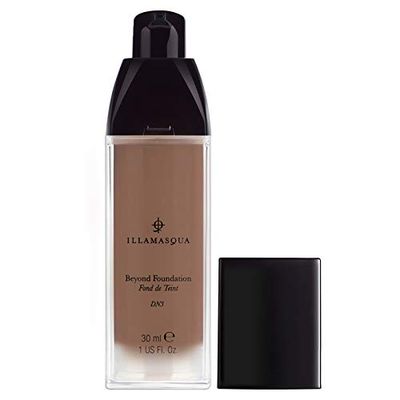 Illamasqua Beyond Foundation - DN3 | Ultra-lightweight Vegan Cruelty-free Dewy Illuminating Glass skin-finish