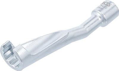 BGS 8432 | Llave especial para tubos de inyección | para BMW, Opel 2.5TD, Mercedes-Benz | entrada 10 mm (3/8") | 17 mm