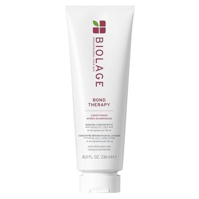 Biolage Bond Therapy Conditioner, Cleansing & Repairing, Enriched with Coconut Oil & Citric Acid, For Over-Processed Hair, 236ml