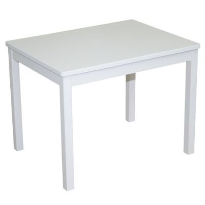 roba Tavolo per bambini, Per giocare, Legno massello laccato, Bianco, 6 kilograms, 0