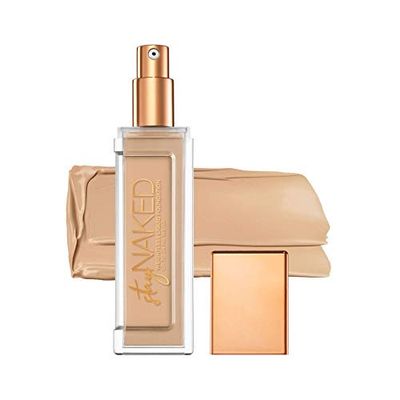 Urban Decay Stay Naked Makeup, Breathable Liquid Foundation with Matte Finish & Medium Coverage, Up to 24 Hour Wear, Vegan Formula, Shade: 20NN, 30ml
