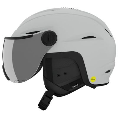 Giro Vue Vivid Casque de Ski pour Hommes, Onyx Gris Clair Mat Vif, S