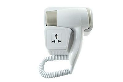 TEMPO DI SALDI Asciugacapelli Phon Da Parete Muro Per Bagno Albergo Hotel Spogliatoio Da 1300W