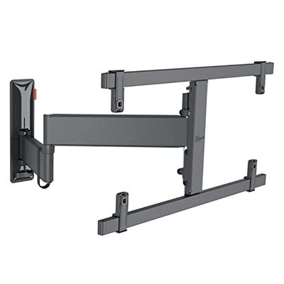 Vogel's TVM 3665 - Supporto da parete per TV OLED da 40-77 pollici, max. 35 kg, orientabile fino a 180°, Full Motion OLED TV Mount max. VESA 600x400, compatibilità universale, colore: Nero