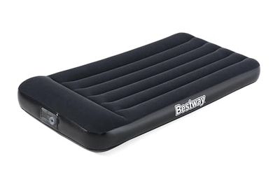 Bestway Tritech™ Aerolux Luchtbed, 188 x 99 x 30 cm, eenpersoons, met geïntegreerde elektrische pomp, zwart