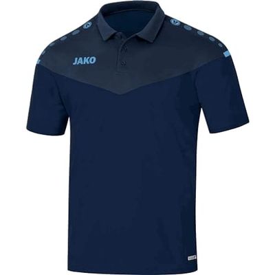 JAKO Champ 2.0 - Polo da Uomo, Uomo, Polo, 6320, Blu Marino/Blu Scuro, XXL