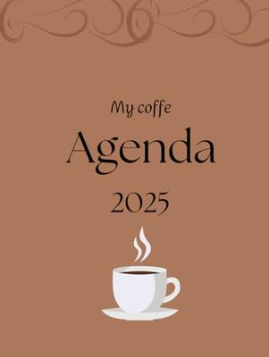 2025 Agenda: For planning your monthly and weekly schedules.: This beautiful planner is your key to weekly organization, empowering you to set and achieve your monthly goals with ease."