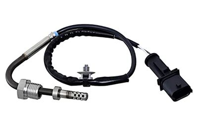 HELLA 6PT 010 376-321 Sensor, Exhaust Gas Temperature - 2-Pole - Screwed - Cable: 330 mm - with Fixing Clips on Cable