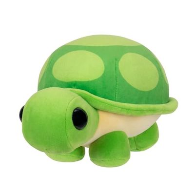 Adopt Me! Collector Plush - Turtle - Series 4 - Legendary In-Game Stylization Plush - Exclusive Virtual Item Code Included - Toys for Kids Featuring Your Favourite Pet, Ages 6+