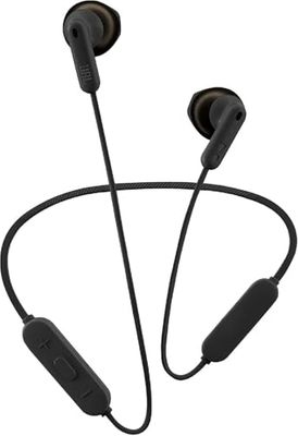 JBL TUNE 215BT Cuffie Auricolari Wireless, Cuffia Auricolare senza Fili Bluetooth 5.0, con Microfono Integrato, Vivavoce e Cavo Piatto Antigroviglio, fino a 16h di Autonomia, Nero