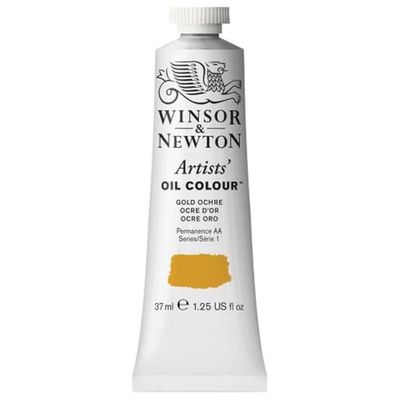Winsor & Newton1214285 Artists' Oil Colour, professionele olieverf met maximale pigmentering en lichtechtheid - 37ml, Gold Ochre