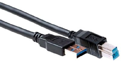 ACT USB 3.0 A stekker - USB B stekker 0, 50 m