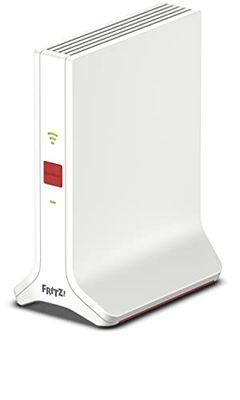 FRITZ!Repeater 3000 Ax Edition International, Ripetitore Wi-Fi 6 Extender Triband Veloce Fino A 4.200 Mbit, S, Mesh, Access Point, 2X Gigabit Lan, Interfaccia In Italiano 20002991, Bianco