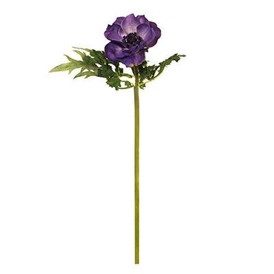 EUROCINSA RIF.57371C63 Anemona Viola, Scatola da 12 Pezzi, Lavanda, 39 cm