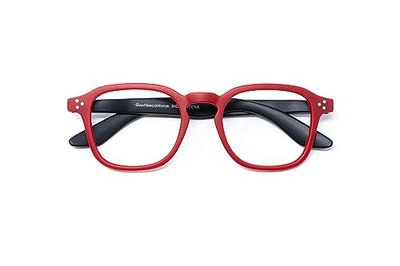 Gian Marco Venturi Unisex modena läsglasögon, röd-svart, en storlek, röd-svart, En Storlek