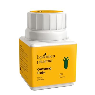 Botanicapharma Ginseng Rojo 500 Mg - 60 Cápsulas vegetales - Energía y vitalidad.