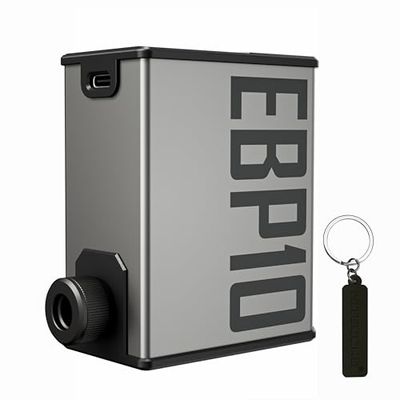 NITECORE EBP10 Draagbare elektrische fietspomp met meter en Presta en Schrader Max 144 PSI ventiel