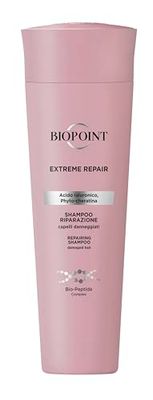 Biopoint Extreme Repair - Shampoo Ricostruzione, Azione Fortificante e Ristrutturante, Deterge Delicatamente e Rigenera i Capelli, 200 ml