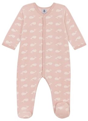 Petit Bateau A0AH0 pyjama voor meisjes, Saline/Marshmallow, 18 maanden, zoutoplossing/marshmallow, 18 Maanden