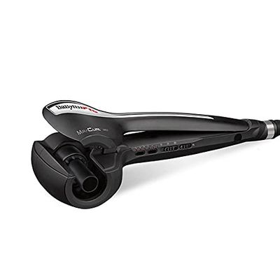 BaByliss BAB2666E Miracurl MkII, Automatische krultang voor 3 verschillende krulstijlen (strakke, gedefinieerde en zachte krullen) met één druk op de knop, zwart