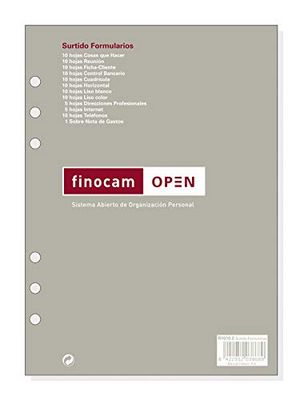 Rechange Agenda Finocam Open, R1010.2 Assortiment de formulaires