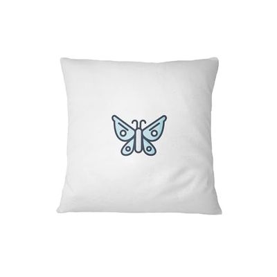 Bona Basics, Fodera decorativa per cuscino, decorazione per la casa, per divano, caffetteria, Dimensioni: 45X45 cm, Colore: Bianco