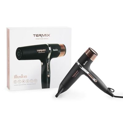 Termix Professional Illusion Sèche-Cheveux, Hairdryer, Haute Puissance, Léger et Technologie Ionique pour un Séchage Rapide et Précis