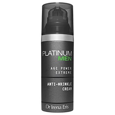 Dr Irena Eris - Platinum Men Age Power Extreme krem przeciwzmarszczkowy, przeciwzmarszczkowy, przeciwzmarszczkowy, przeciw zmarszczkom, 50 ml