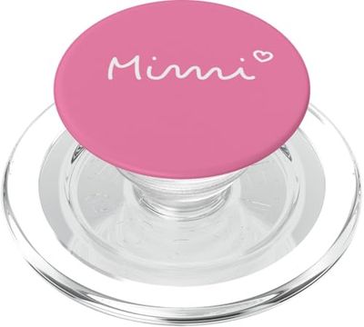 Linda tipografía de Mimi para mamá minimalista en el día de la madre PopSockets PopGrip para MagSafe