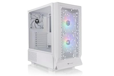 Thermaltake Ceres 330 TG ARGB | Mid Tower Chassis | Compatible con Project Stealth y BTF | Snow