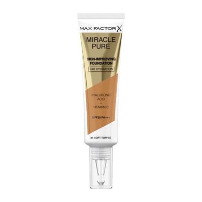 Max Factor Miracle Pure Foundation, Soft Toffee 84