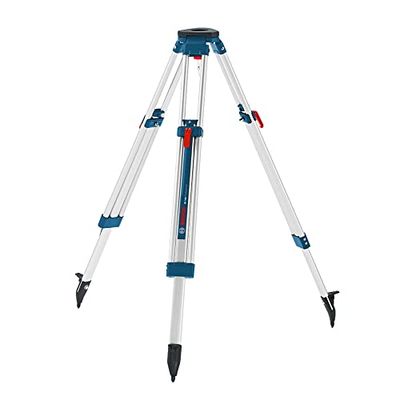 Bosch Professional Tripé de alumínio de aplicação versátil, azul/branco, 160 cm