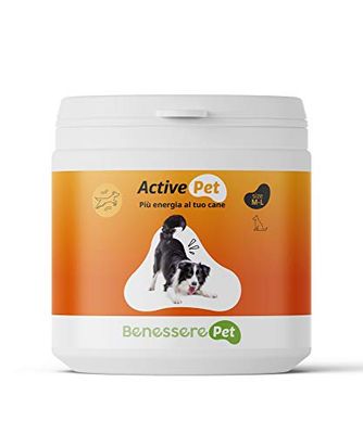 DYNAMOPET BenesserePet Active Integratore Alimentare Vitaminico per Cani e Gatti, Fonte di Energia per Il Tuo Animale, Supporto alle Funzioni Fisiologiche, per attività Fisica intensa (200 gr)