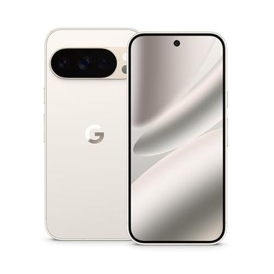 Google Pixel 10 Pro - Unlocked Android Smartphone with Gemini, Triple Rear Camera System, 24+ Hour Battery and 6.3" Super Actua Display - Porcelain, 128GB