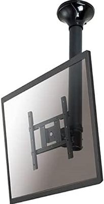 NewStar FPMA-C200BLACK - Suporte de teto para TV, cor preta