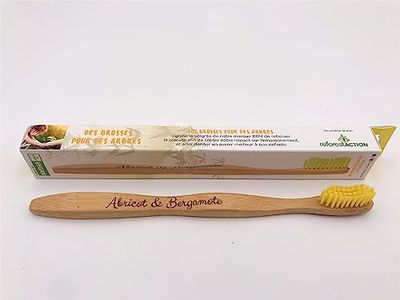 Spazzolino da denti per adulti, giallo, confezione da 20