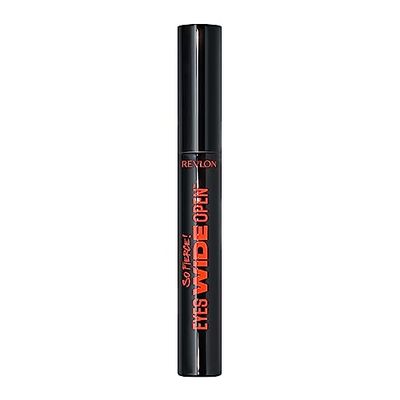 Revlon So Fierce! Eyes Wide Open Mascara, Mascara Con Scovolino Push-Up, Per Ciglia Volumizzate, A Prova di Sbavature, Tenuta Fino A 24 Ore, 101 Blackest Black - 0,24 ml