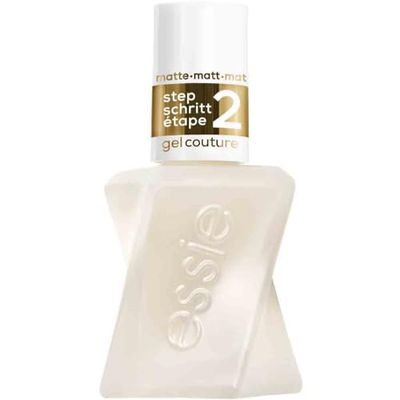 Essie Gel-Like Nail Polish, Lasts Up To 15 Days, With Flex.e Gel Technology, No Chipping, Glass-Like Shine, Vegan Formula, Gel Couture, Matte Top Coat, 13.5 ml