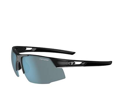 Tifosi Centus Single Lens Sunglasses, Gloss Black, One Size