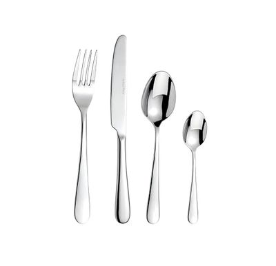 Arthur Price Oasis 24-Piece Cutlery Set, Stainless Steel, Service for 6