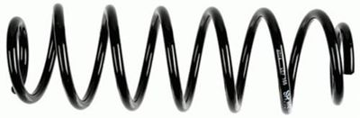 SACHS 994 421 Suspension Spring Compatible With Volkswagen POLO (9N_, 9A_) 2001-2014 Rear Axle And Other Vehicles