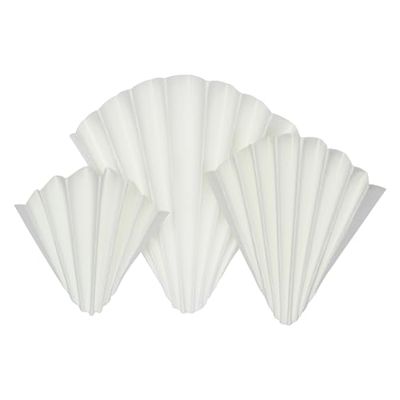 Macherey & Nagel ML-0838 - Filtri a pieghe lisci, senza fosfati, varietà MN 280, lenti (95 s), 1/4, diametro 15 cm, 100 pezzi