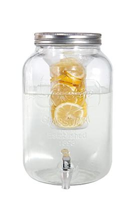 8 Litre Glass Beverage Dispenser with Infuser